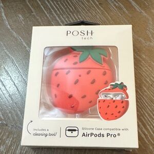 Strawberry AirPods Pro Case - Red